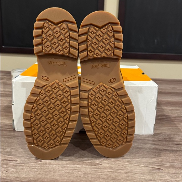 Timberland redwood falls moc toe boot wheat mens 8.5 BL - Picture 4 of 6